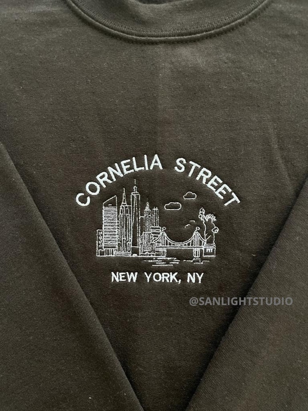 Cornelia Street Patch – Carissaofthesea Embroidery