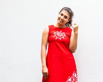 bathik frocks design