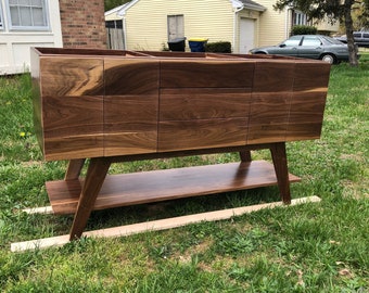 60" Solid Walnut Double Vanity (Example)