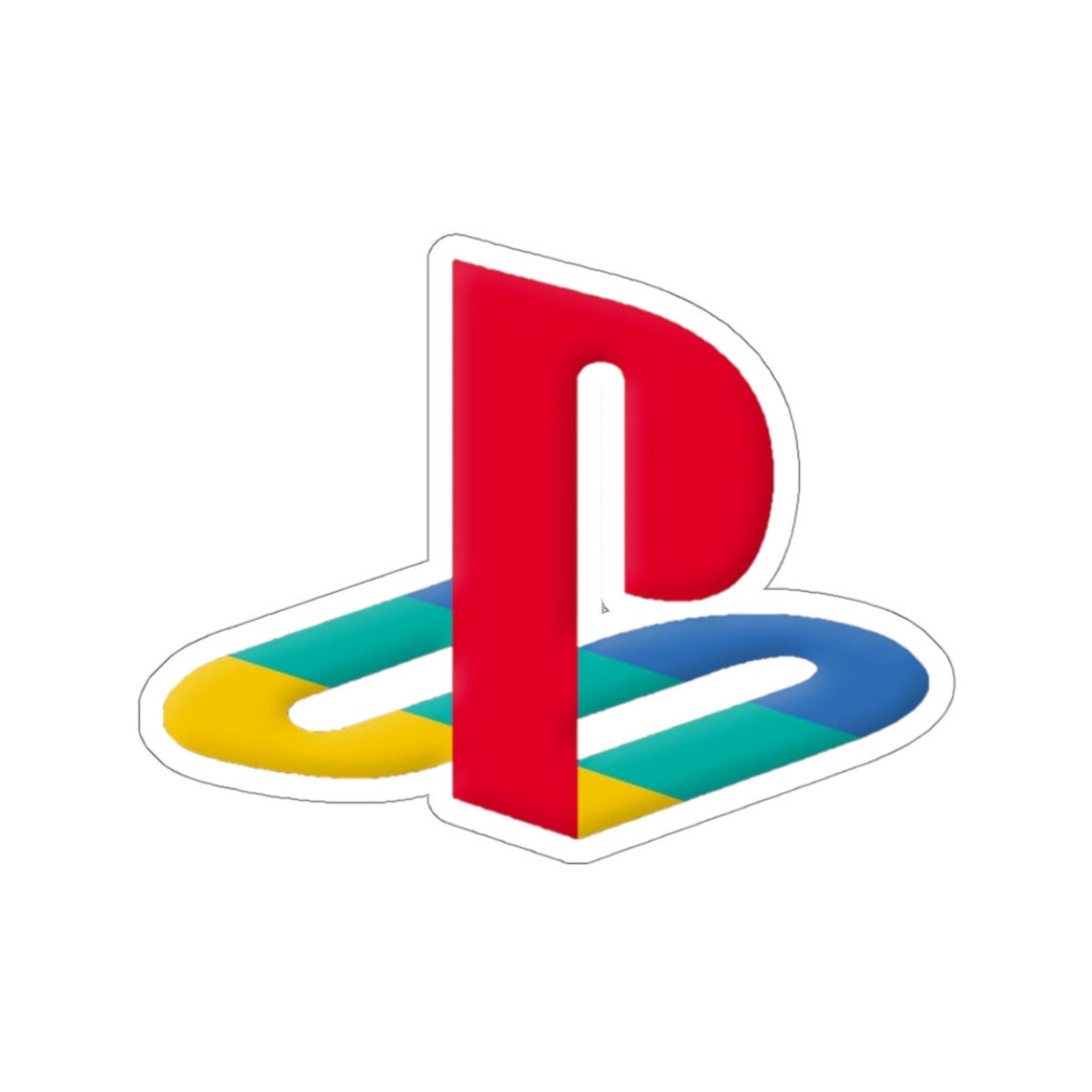 Retro PlayStation Logo sticker for PS5 Etsy