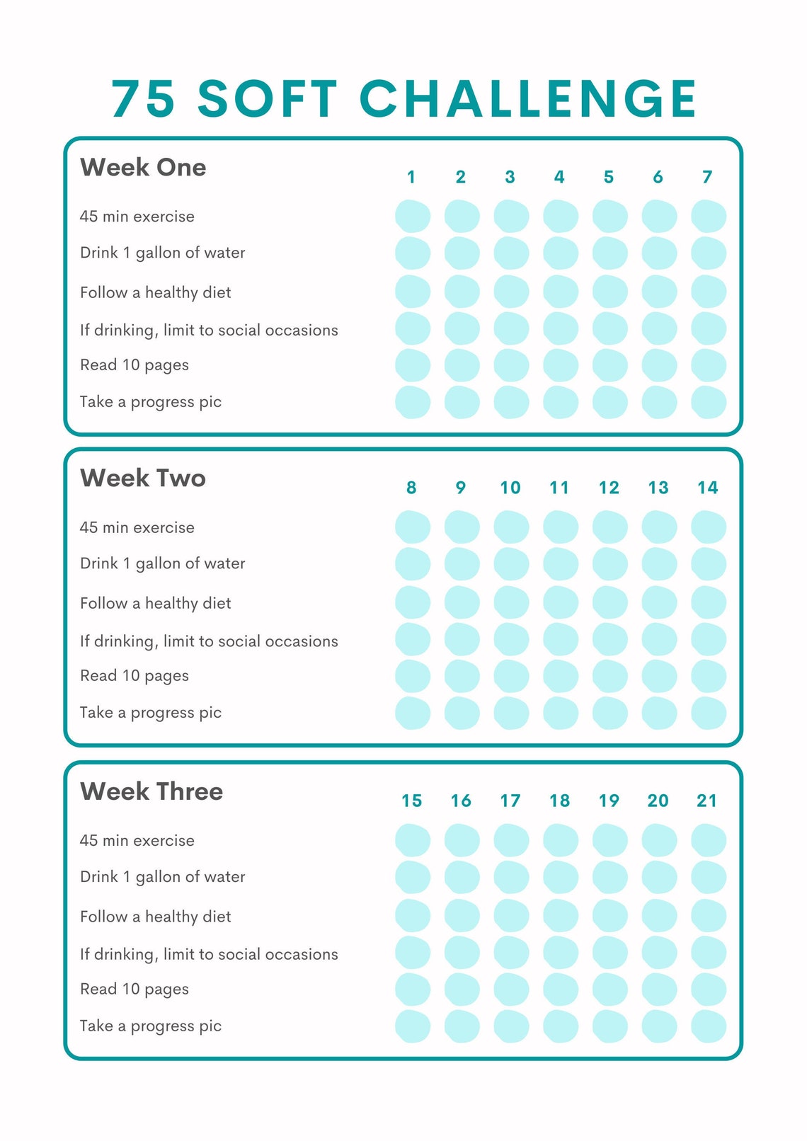 75-soft-easy-challenge-daily-tracker-habit-tracker-digital-download-ready-to-print-teal-option-2