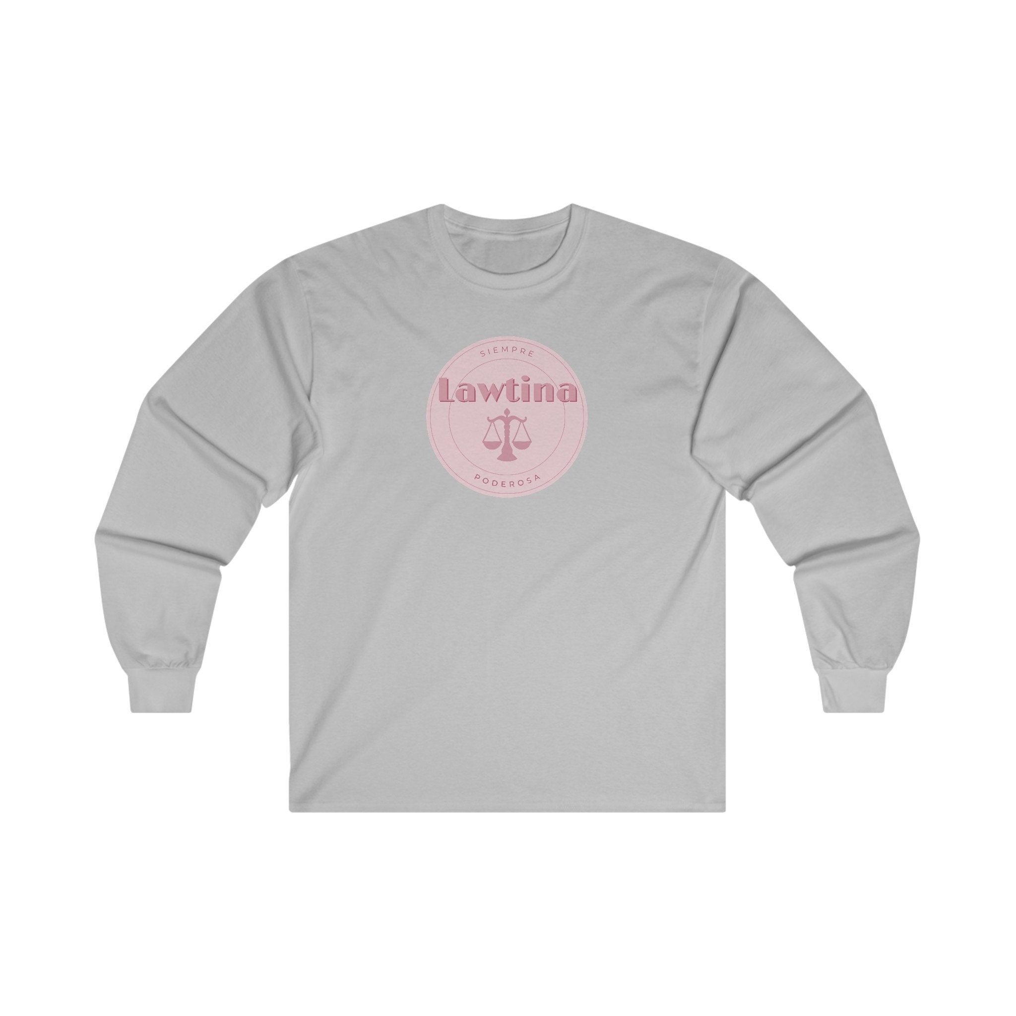 Lawtina | Unisex Ultra Cotton Long Sleeve Tee | law student, grad, lawyer, latina abogada