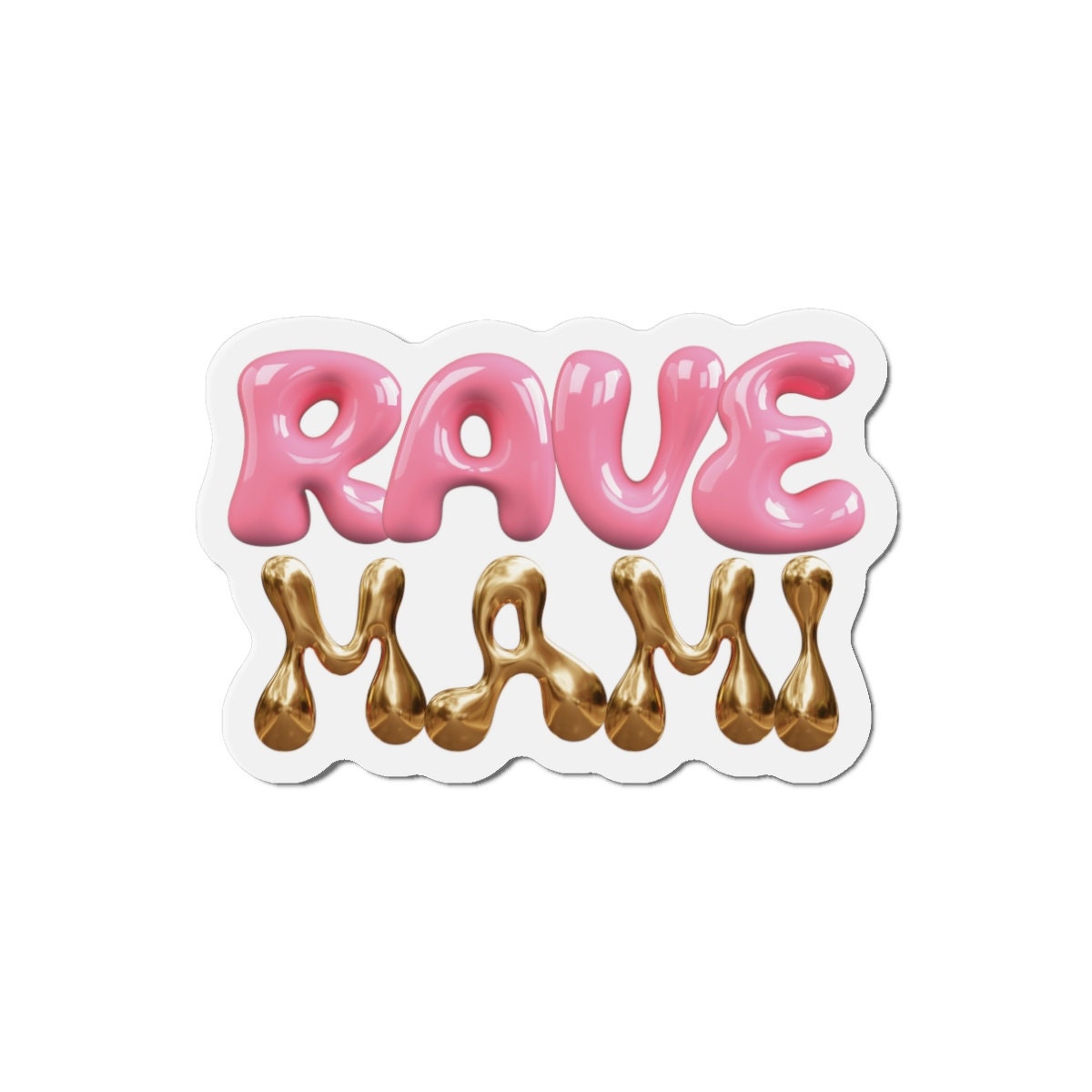 Rave Mami | Die-cut Magnets - Etsy
