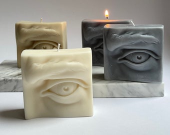 Scented Eye Candle, Sculptural Soy Wax Candle, Christmas gift