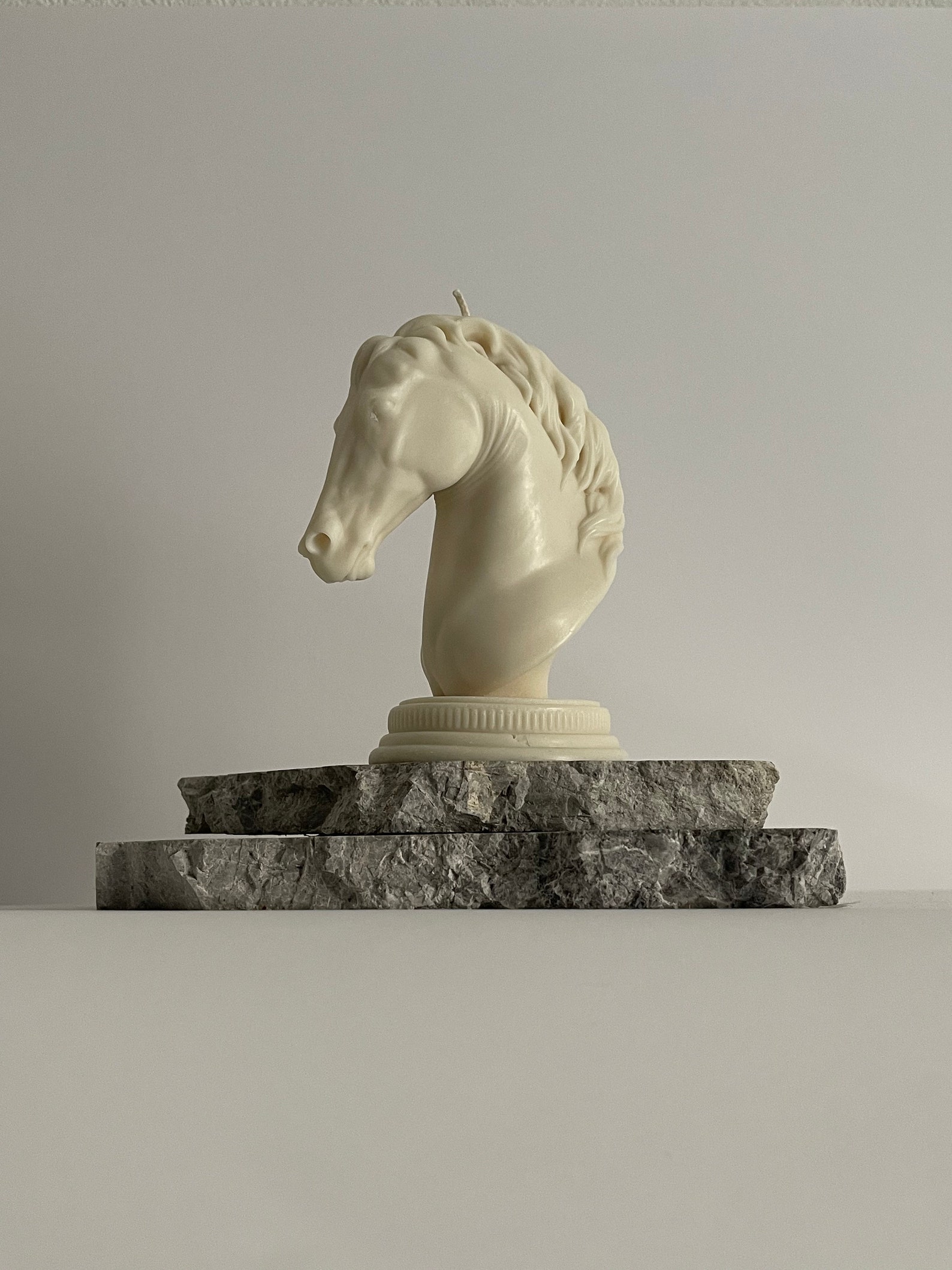 Handmade Horse Candle: Sculptural Soy Wax Decor - Etsy