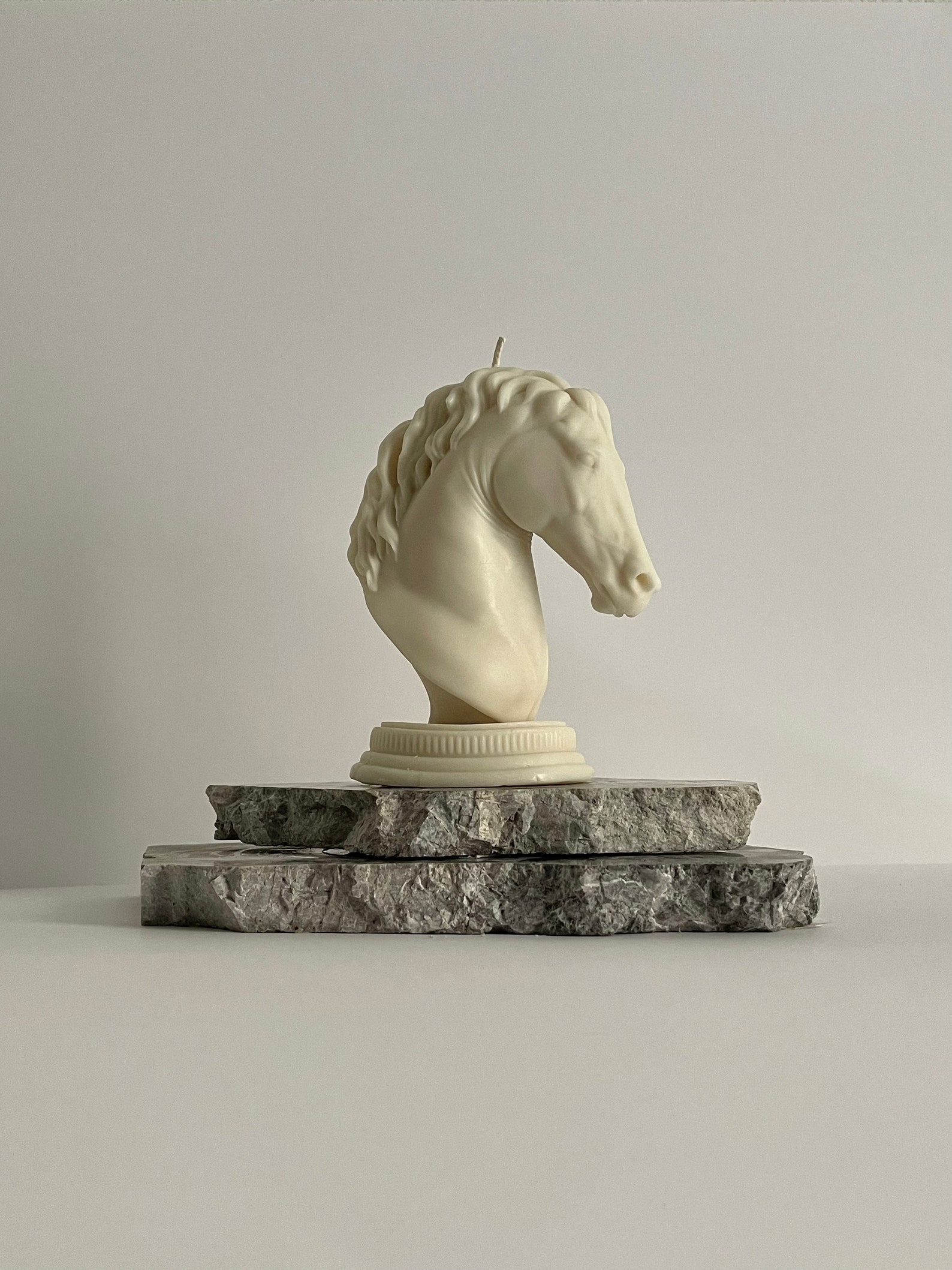 Handmade Horse Candle: Sculptural Soy Wax Decor - Etsy