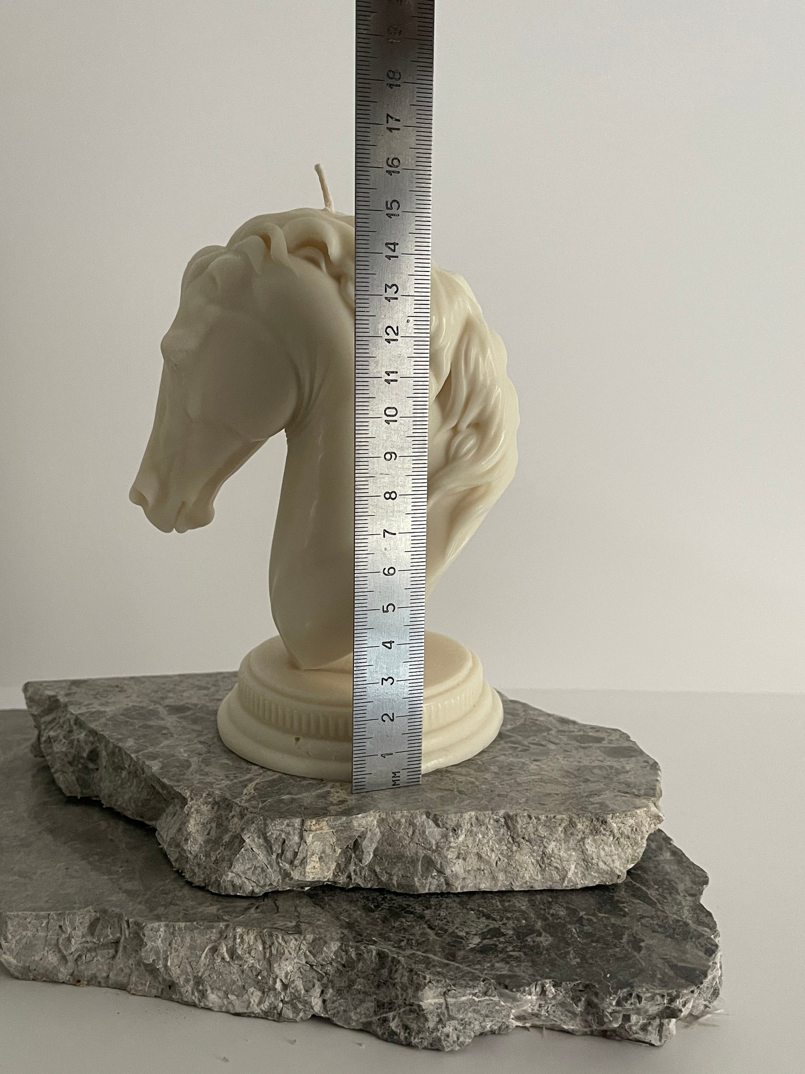 Handmade Horse Candle: Sculptural Soy Wax Decor - Etsy