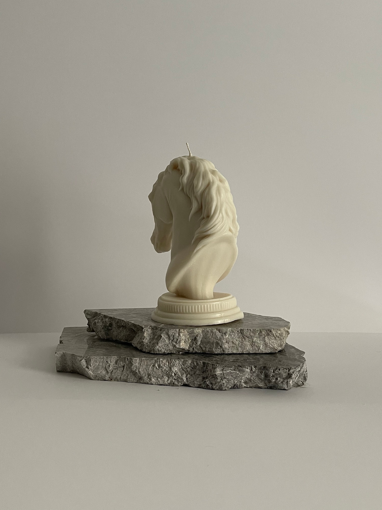 Handmade Horse Candle: Sculptural Soy Wax Decor - Etsy