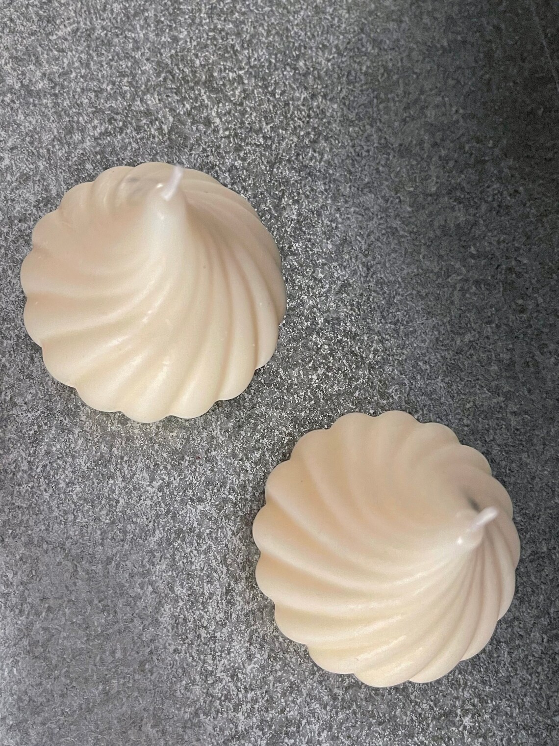 Round Candle Twist Candle Swirl Candle Onion Head Shape Home Decor