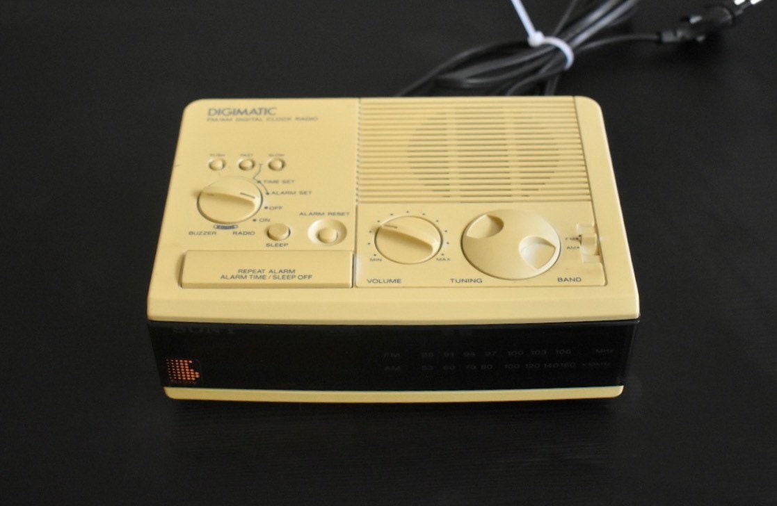 Vintage Sony Digimatic Clock Radio Model ICF C3W Vintage Etsy
