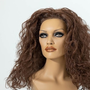 Black Mannequin Head Anjolique Female Wig Display Heads from VaudevilleMannequins.com African American-CLOSEOUT-ONLY 4 LEFT.