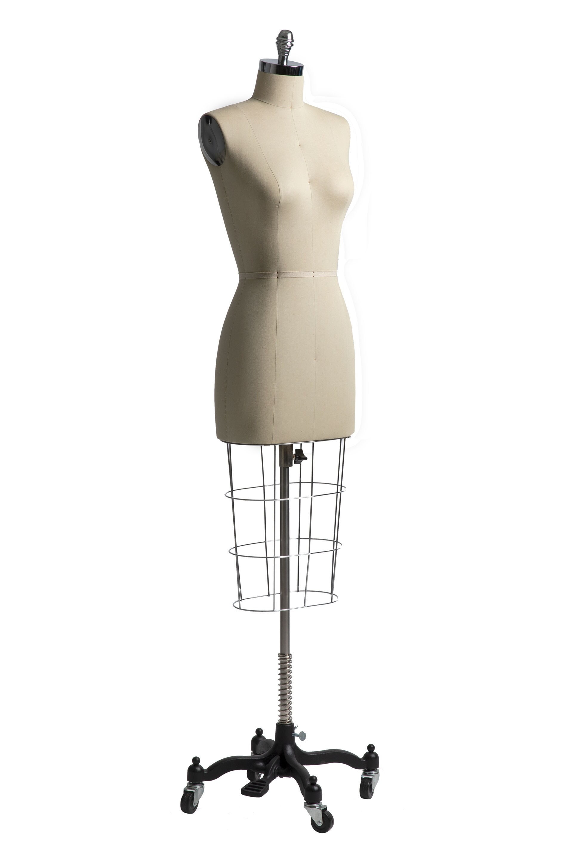 DIY Dress Form Sewing Pattern PDF Mannequin Size 10 bra Cups C, D