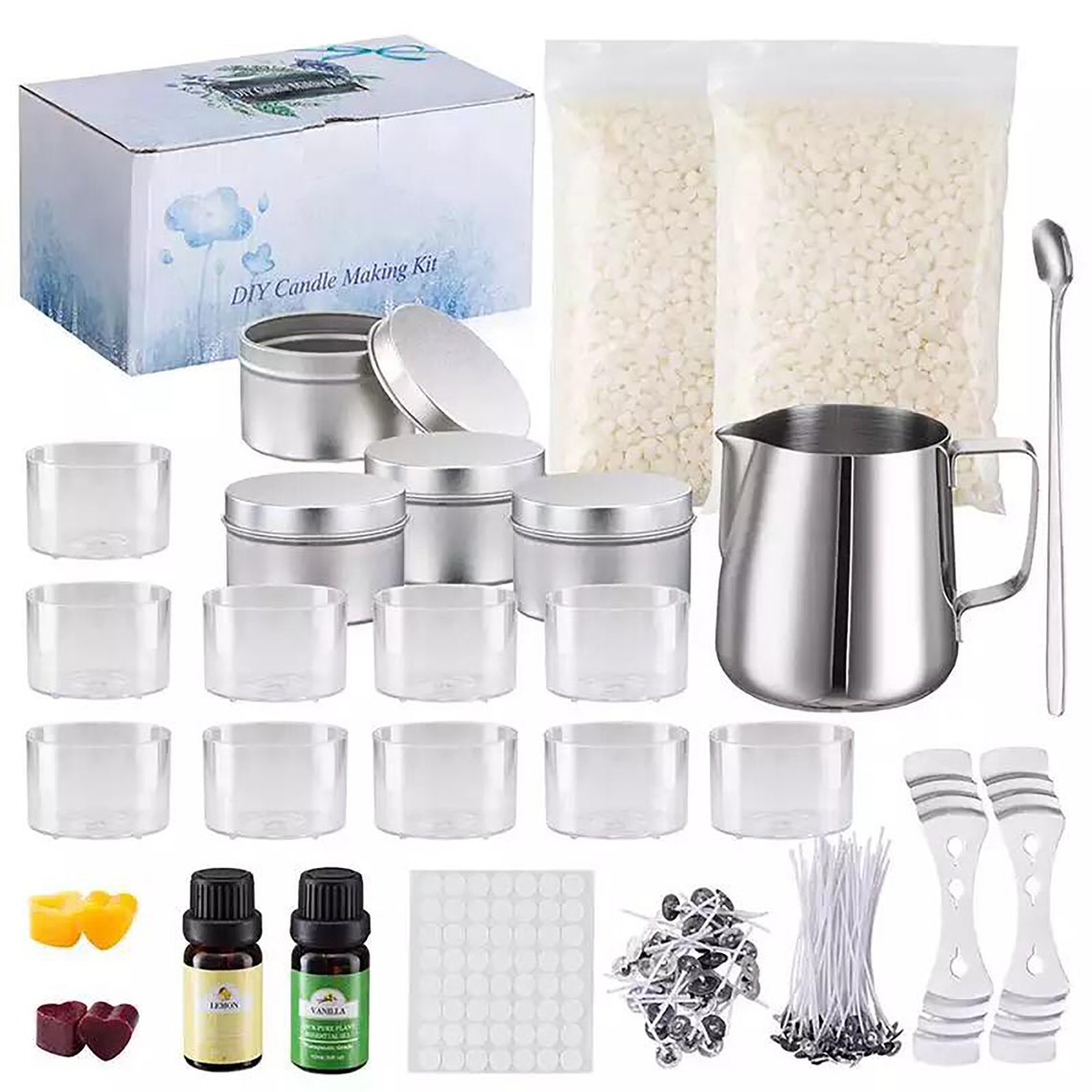 1 Set Candle Making Supplies DIY Candle Making Kit Etsy