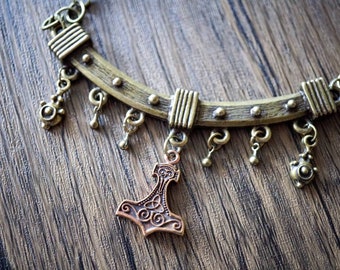 Amulett Wegweiser Vegvisir Anhänger "Wikingerkompass" aus Onyx mit Halsband Amulett Wegweiser Vegvisir Anhänger "Wikingerkompass" aus Onyx mit Halsband