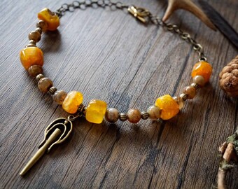 Amulett Wegweiser Vegvisir Anhänger "Wikingerkompass" aus Onyx mit Halsband Amulett Wegweiser Vegvisir Anhänger "Wikingerkompass" aus Onyx mit Halsband