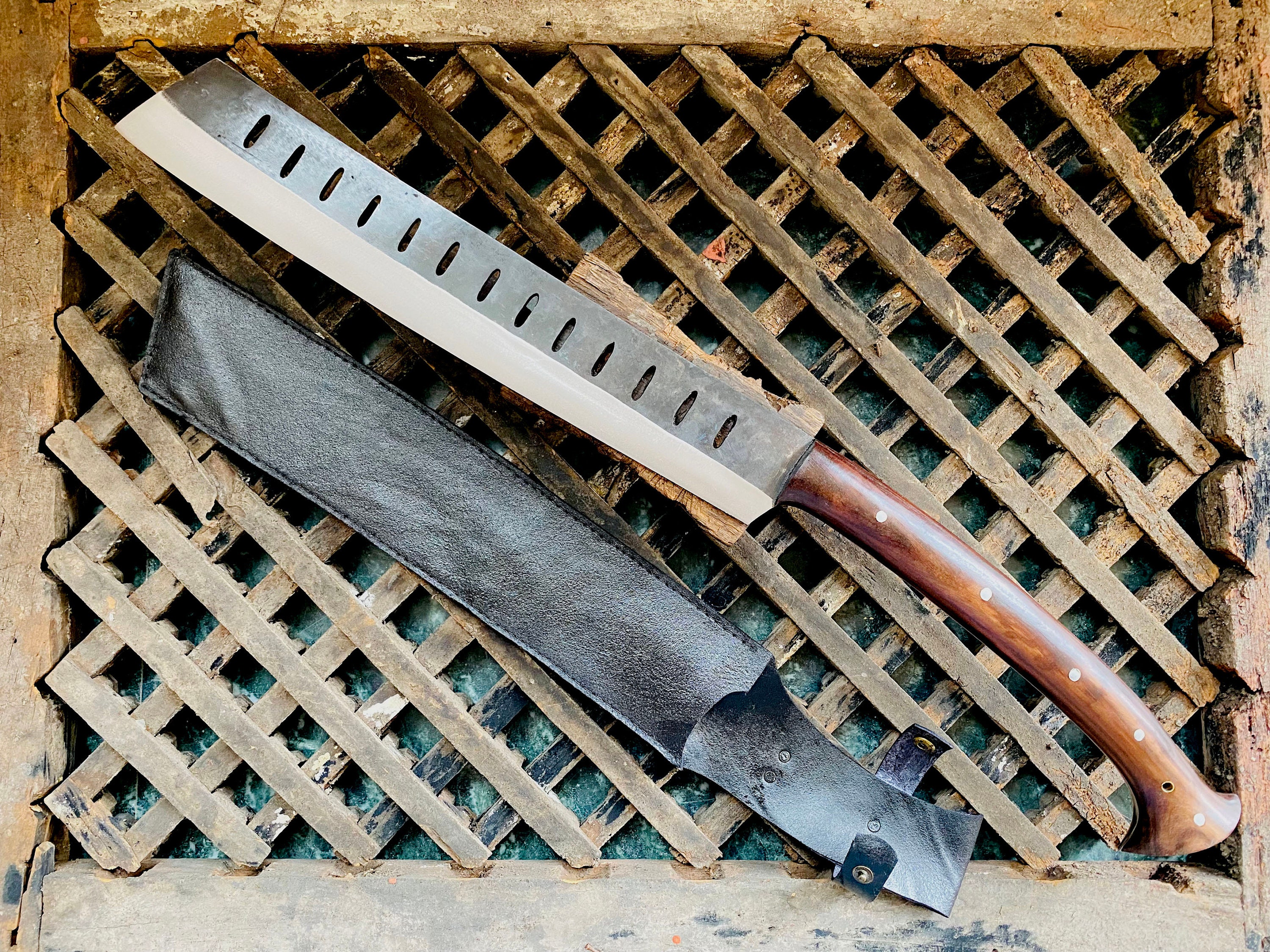 16 inches Long Blade Large Machete CleaverKukriHandmade Etsy