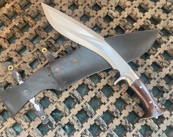 12 inches Long Leaf Survival Khukuri-Handmade Kukri-Gurkha Knife-Machete Knives-Custom Blades-Fixed Khukri