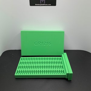 CR1216 Battery Organizer- Holds 100- Choice of Colors