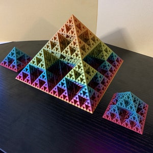 Fractal Pyramid Tons of Sizes and Colors image 3