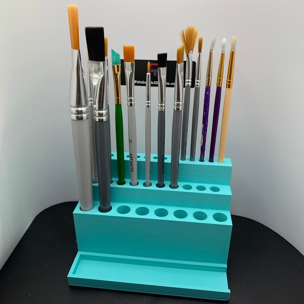 Heavy Duty Paintbrush Holder - Tons of Colors!