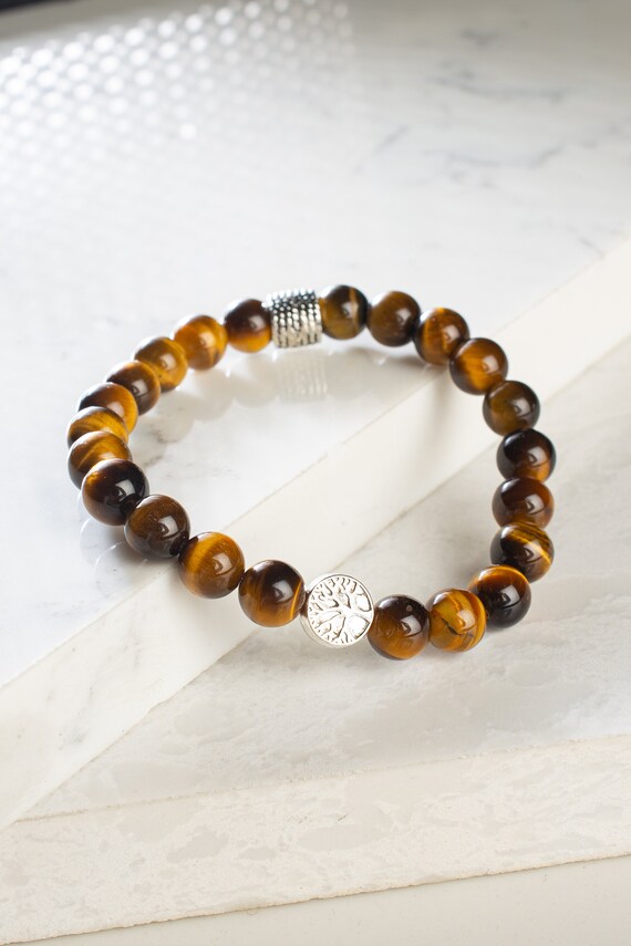 Amazon.com: BOMAIL Feng Shui Good Luck Bracelets- Natural Tiger Eye Stone  Healing Energy Pixiu Dragon Charm Beaded Bracelet Attach Wealth Money  Jewelry: Clothing, Shoes & Jewelry