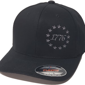 1776 13 Kolonien Sterne Bestickte Mütze, FLEXFIT Mütze 5001