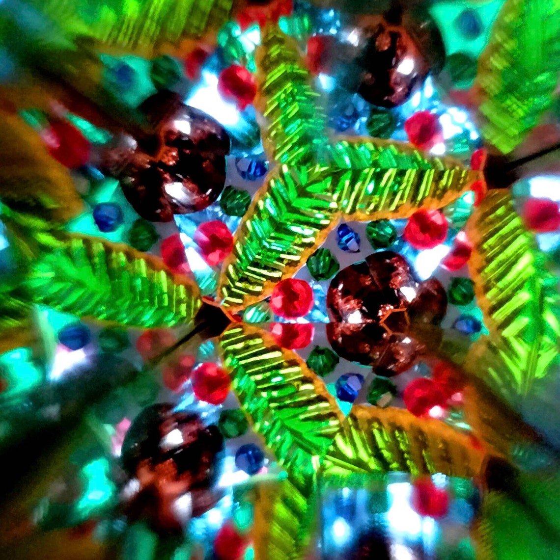 Kaleidoscope Antique Black Brass Kaleidoscope Unique Etsy