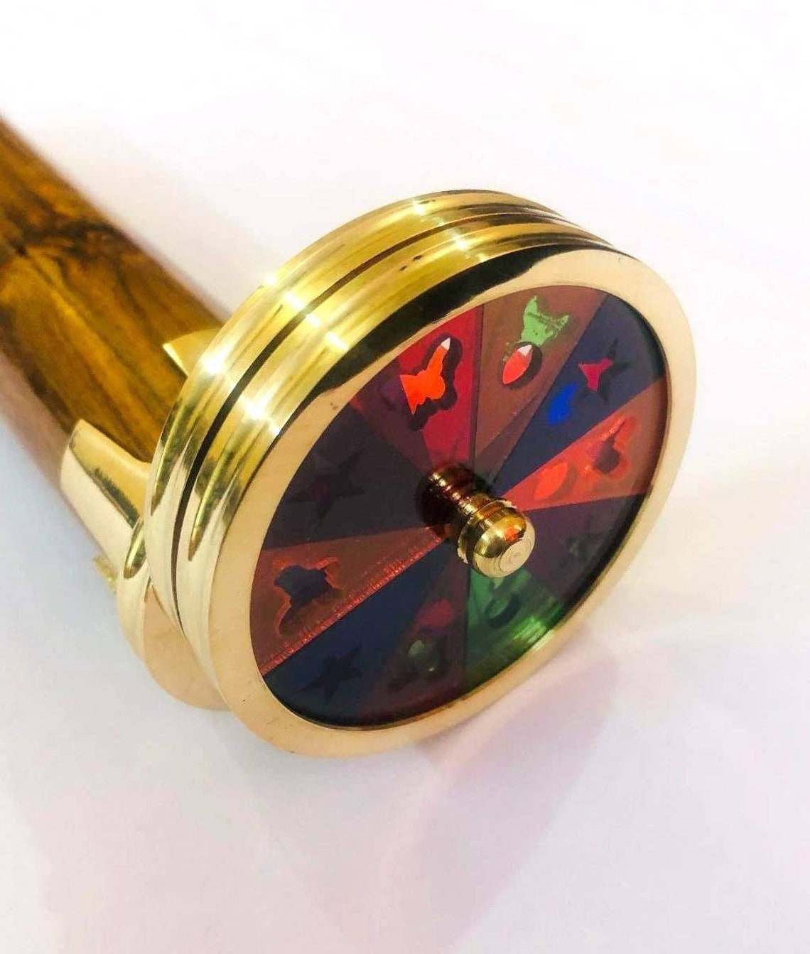 Kaleidoscope unique Wood Brass Classic kaleidoscope Gifts Etsy