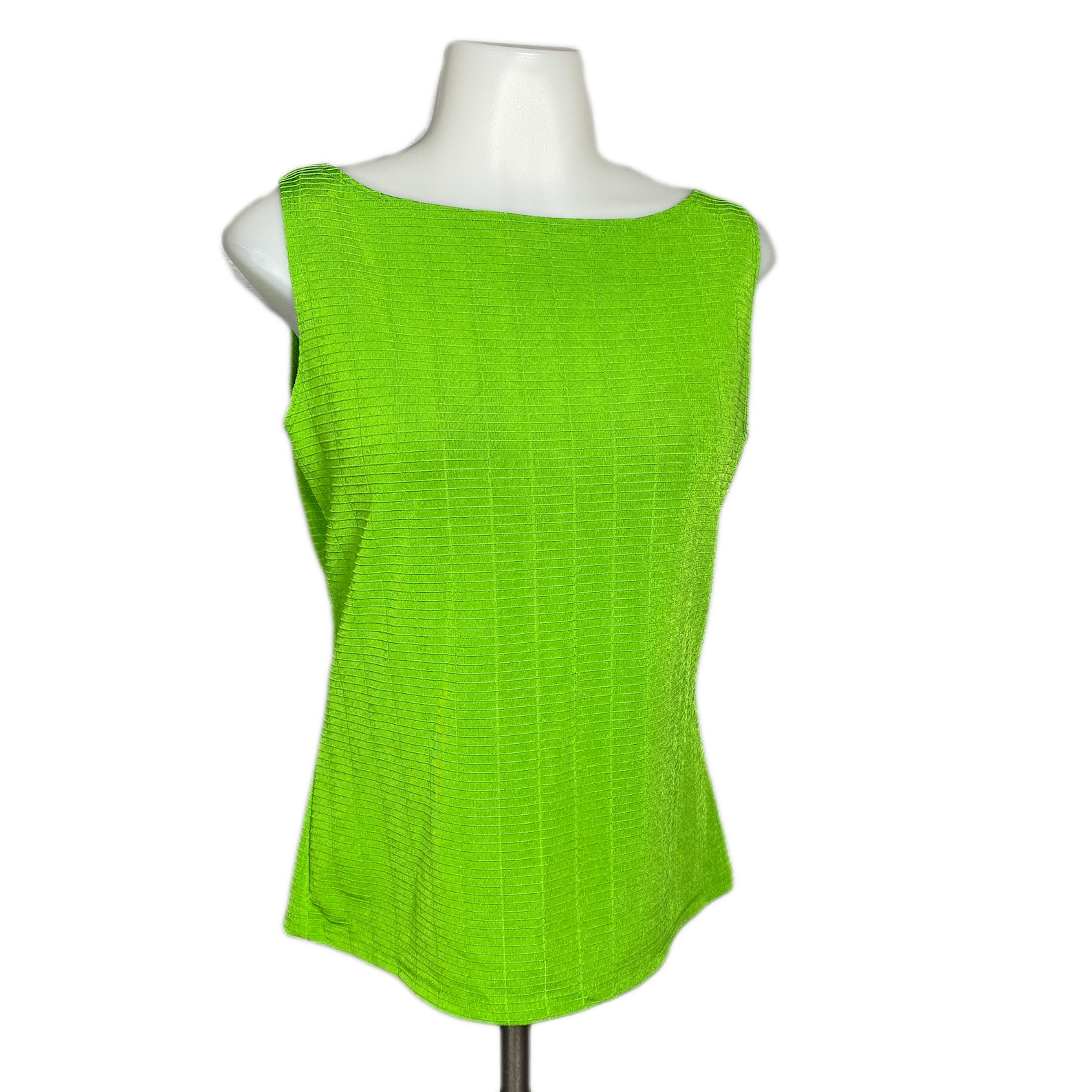 Vintage French Atmosphere Lime Green Sleeveless Top Shell | Etsy