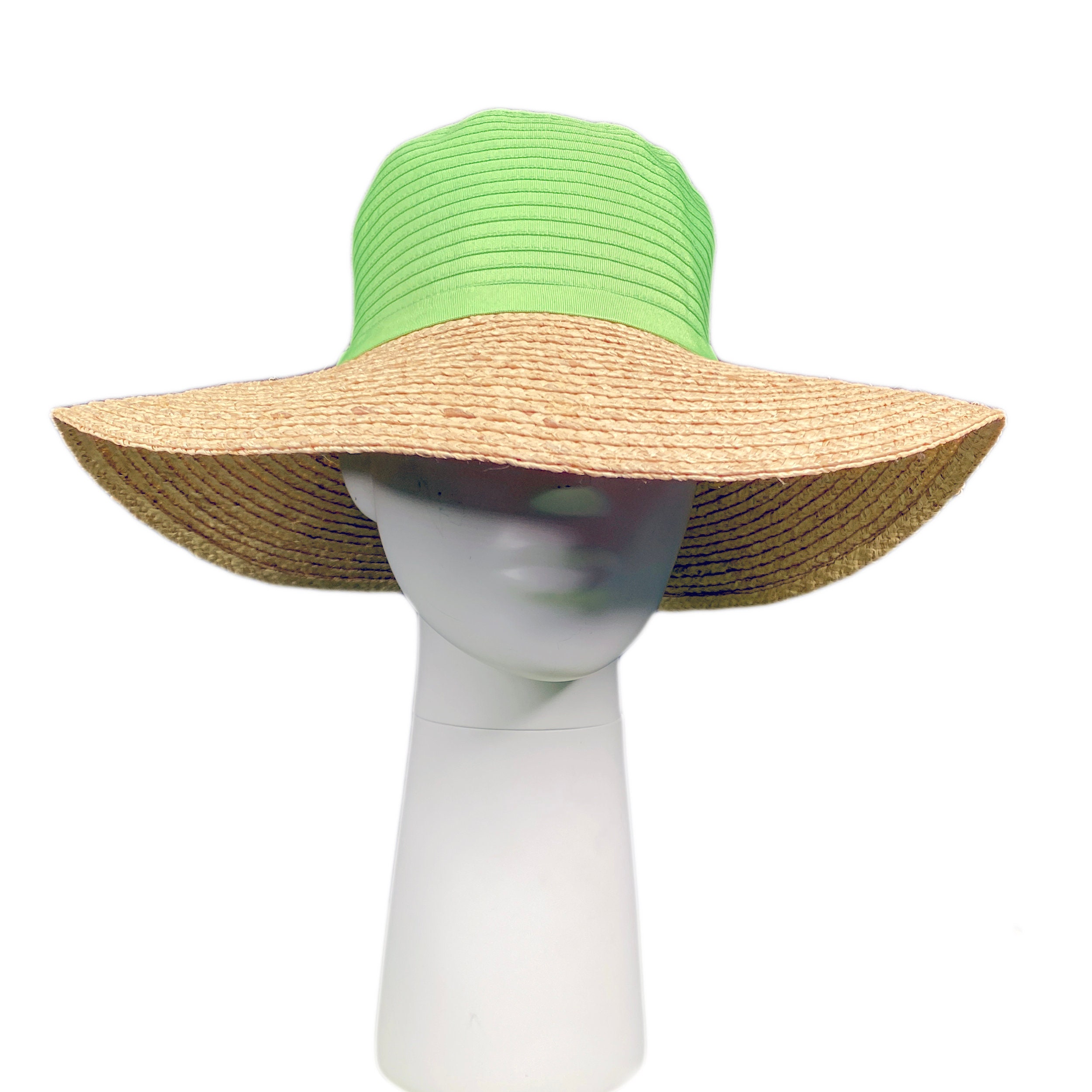 Lime Green Women\'s Sun Hat SwimZip Kid main image 2