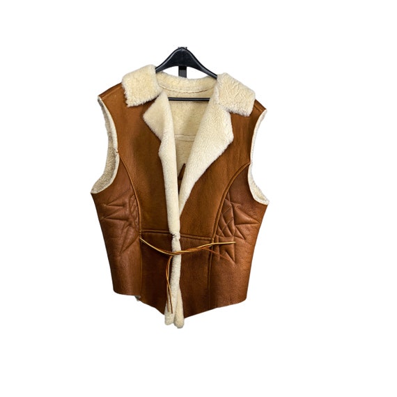 Vintage French Creek Sheep & Wool Co. Shearling an
