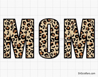 Download Leopard Mom Svg Etsy