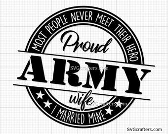 Download Army Wife Svg Etsy