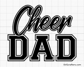 Download Cheer Dad Svg Etsy