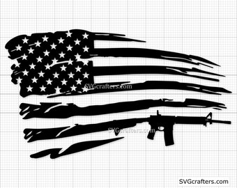 Download Rifle Flag Svg Etsy