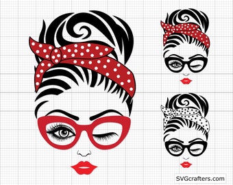 Download Winking Woman Etsy