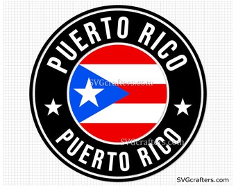 Puerto Rico Svg Etsy