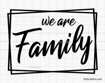 Download We Are Family Svg Etsy
