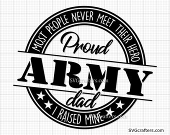 Army Dad Svg Etsy