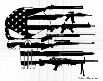 Download Gun Flag Svg Etsy