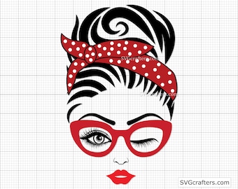 Download Girl Bandana Svg Etsy
