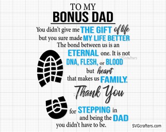 Download Bonus Dad Svg Etsy