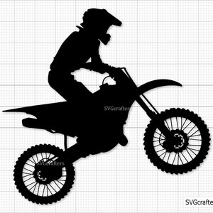 Motocross svg, Motorrad svg, Dirt Bike svg, Rennsport svg, Biker svg, Dirtbike svg, Motor svg, Motocross png - Printable, Cricut und Silhouette