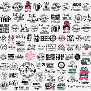 Die Reise des Mädchens 2025 svg Png, Mädchen Reise svg bündeln, Urlaub svg, Mädchen Reise svg, Besties Urlaub svg, lustiges svg Bündel, Mädchen Reise Shirts svg