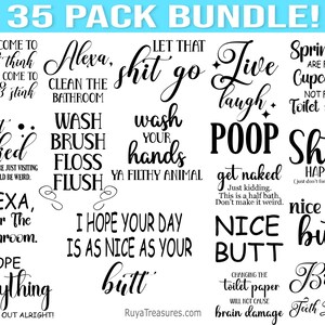 Bathroom Svg Bundle