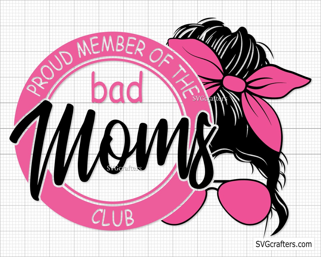 Bad Moms Club Svg Mom Skull Svg Bad Bitch Svg Carseat Svg - Etsy