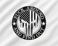 FAAFO Punisher Skull SVG, Patriotic American Flag Graphic, Second Amendment Design, Tactical Gun Rights Artwork, Freedom Supporter Cut File