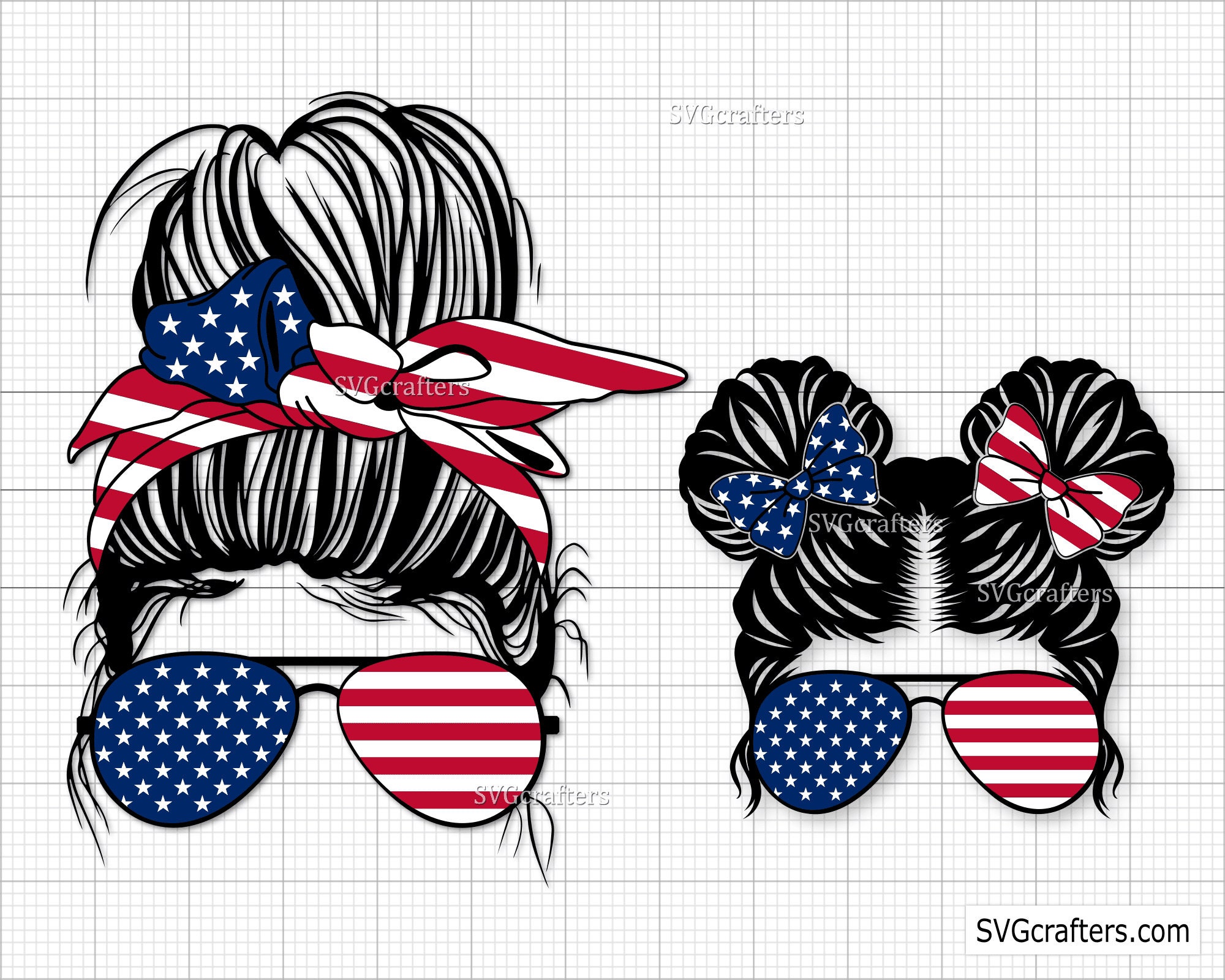 American Flag Svg Us Flag Svg Distressed Flag Svg Grunge - Etsy