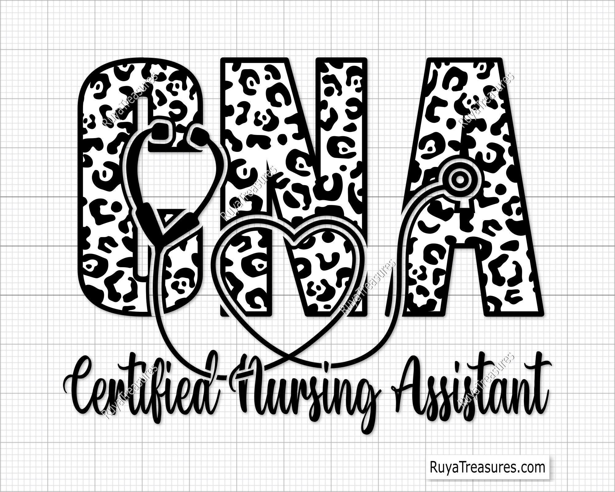 CNA Certified Nursing Assistant Svg Png, Cna Life Svg Png, Nurse Svg ...