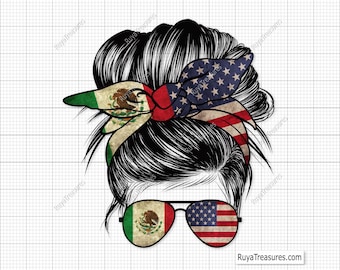 Coque bagunçado México EUA PNG, Coque bagunçado Bandeira mexicana PNG, PNG mexicano, Bandeira do México, PNG espanhol, PNG EUA - Clipart, Imprimível, Arquivo para sublimação